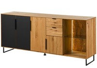 Sideboard Wildeiche 180X43X79 Natur GeöLt Lindau #109