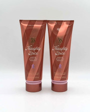 Victoria's Secret Naughty Spice Fragrance Body Lotion Moisturizer 8 oz Set of 2