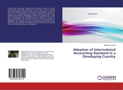 Adoption of International Accounting Standard in a Developing Country Maqbool Qu
