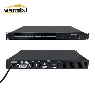 GAP-D1000B Professional DJ Digital Power Amplifier 2-Channel 1U Audio Amp 600Wx2