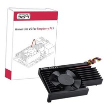 Active Cooler for Raspberry Pi 5, Armor Lite V5 Cooler for Raspberry Pi 5,