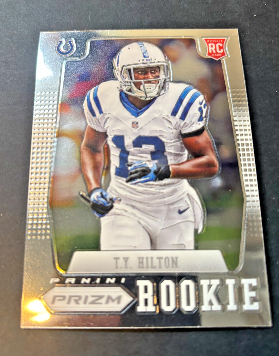 2012 Panini Prizm Football TY Hilton RC Rookie Card Indianapolis Colts #270