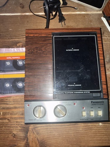 Vintage panasonic easa-phone Kx-t1515 Answering Machine Tested Works