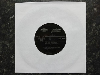 Red Crayola - Hurricane Fighter Plane - SFI 347 (Very Rare Flexi Disc) - 7''