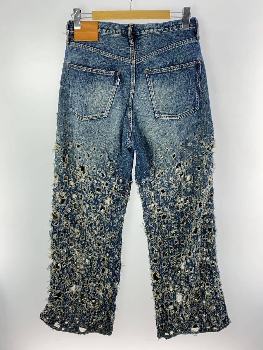 パンツ Sugarhill Crashed Modern Denim Wide 32 SUGARHILL(シュガーヒル)のCRASHED MODERN DENIM WIDE TROUSERS