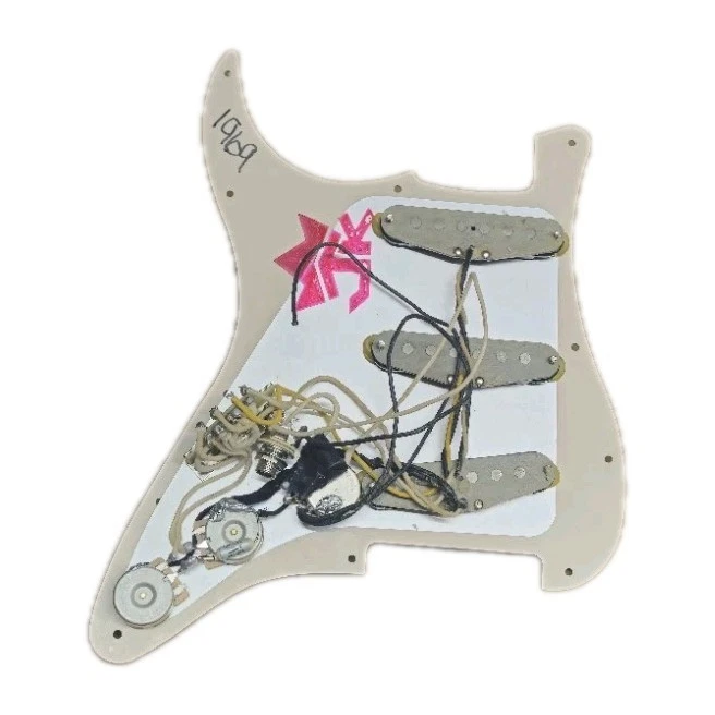 Texas Blues Special Prewired Pickguard Custom Shop Pickups Electric Guitar SSS - Image 2 of 2