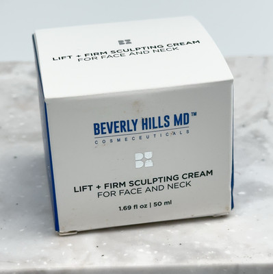 Beverly Hills MD Lift + Firm Sculpting Cream For Face & Neck New Sealed