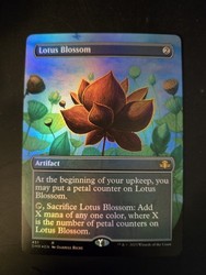 Lotus Blossom (Borderless) Dominaria Remastered Foil