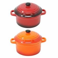 2 x Oven Dish Mini Porcelain Stoneware Oven Stew Casserole Baking Serving 300ml