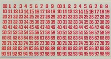 Tudor Electric buzz ball Football RED Decal SHEET waterslide