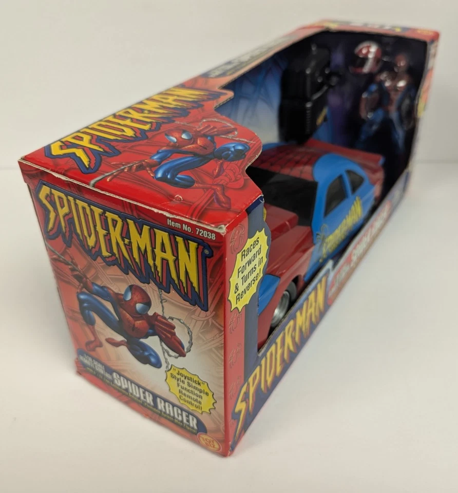 Marvel Spiderman Control Remoto Spider Racer ToyBiz Foto 3 de 4