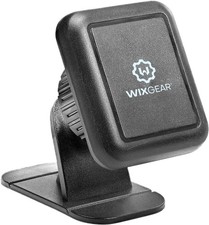 WixGear Magnetic Phone Mount Universal Stick On Dashboard Magnetic Car Mount