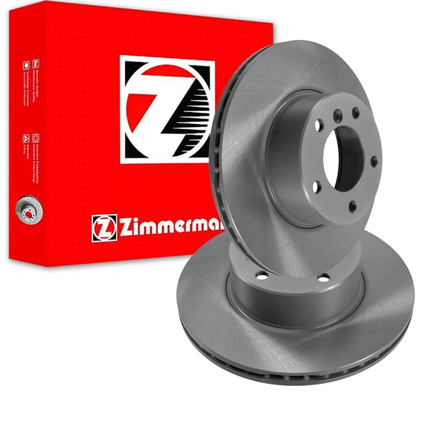 2X Zimmermann Coat Z Bremsscheiben 296Mm InnenbelÜFtet Vorne Passend FÜR BMW 5-image