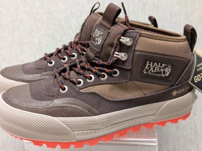 NWOB Vans MTE Half Cab Chocolate Brown Gore-Tex size 7.5 men Women's 9