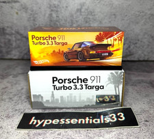 Hot Wheels Rlc Exclusive 1988 Porsche 911 Turbo 3.3 Targa Bronze Jjy65 In Hand
