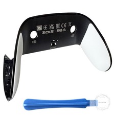 Repair Back Cover for PS5 DualSense Edge Controller, Replacement Shell with Soft