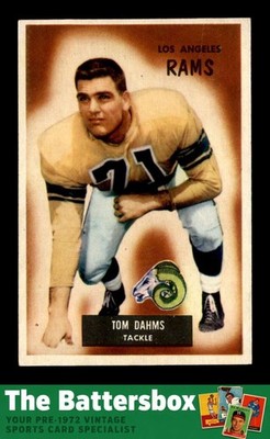1955 Bowman #69 Tom Dahms RC EX/EX+ X3774922