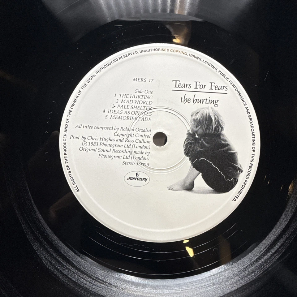 Tears For Fears - The Hurting - 1983 UK 1st Press Album (EX) HYPE Sticker - Image 4 of 4