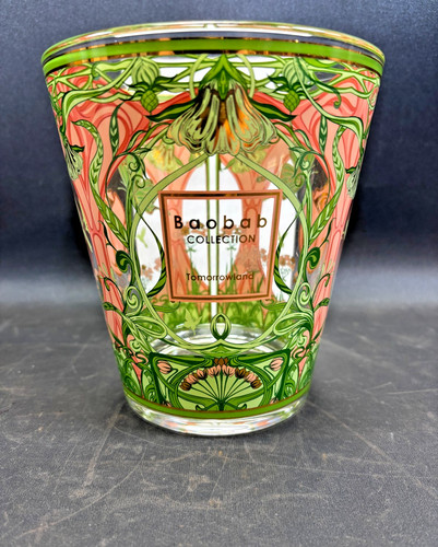 Baobab Tomorrowland Luxury Scented Candle Green Scent Max 16 Empty Vessel