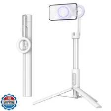 KraftGeek Magnetic Selfie Stick Tripod for iPhone, 64” Phone Tripod for Magsa