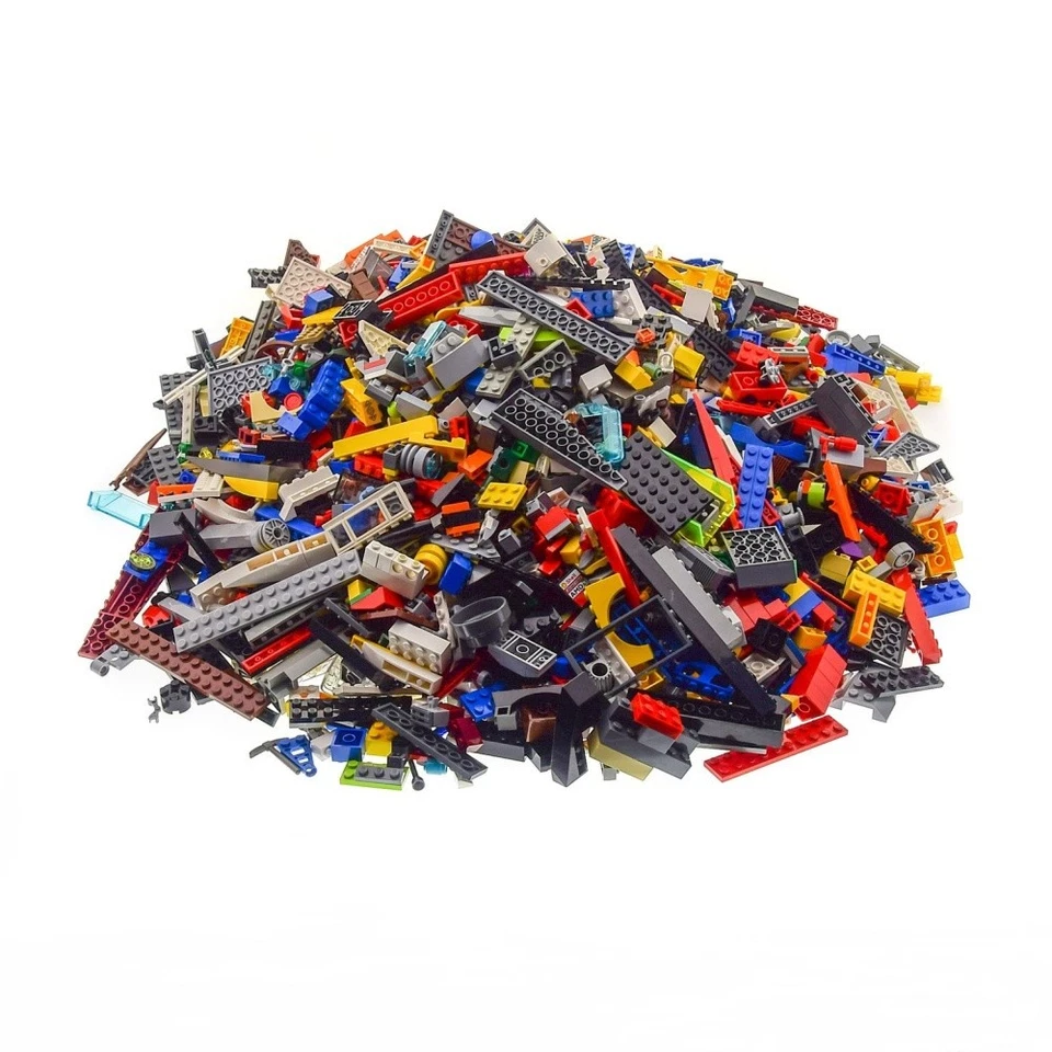 4 kg Lego Classic Kiloware ca 2800 Bau Steine Sonder Teile gemischt z.B Platten