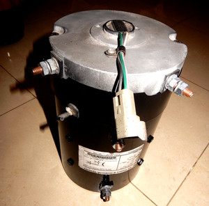 GEM car Motor, GE 5 HP with Sensor, 72 V, Original Used Factory Equipment