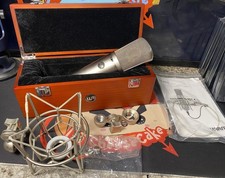 WARM AUDIO WA-87 R2 Condenser Microphone Nickel INCLUDING EVERYTHING  IN BOX  