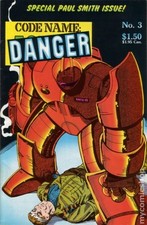 Codename Danger #3 FN 1986 Stock Image