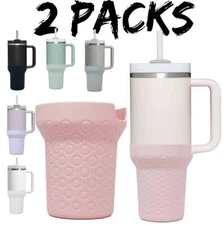 2Pack Silicone Boot for Stanley Quencher Tumbler 40oz USA SELLER FAST SHIPPING