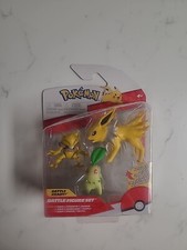 Pokemon Battle Figure set Abra, Chikorita and Jolteon
