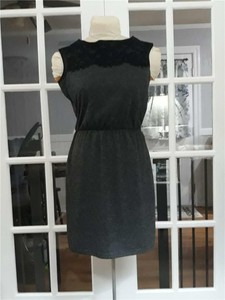 loft gray dress
