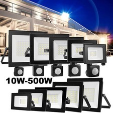10-500W LED Floodlight Spot Light Watt Security Flood Light Outdoor Garden Lamps