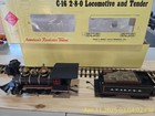 G Scale Train-C16 2-8-0 Locomotive W/Tender # 132- At&Sfrr Aristo Craft#80210