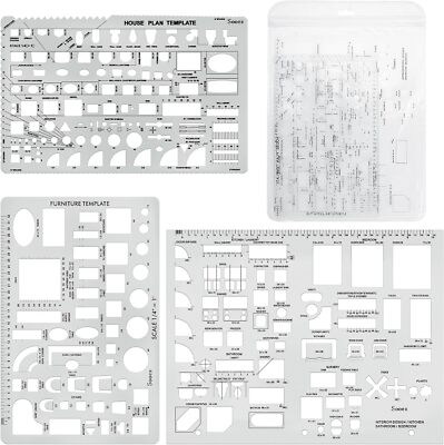Sooez Architectural Templates, House Plan Template, Interior Design... 