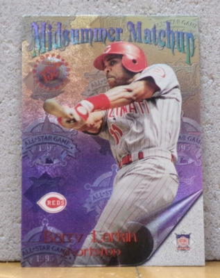 BASEBALL CARD CAL RIPKEN, JR. ORIOLES & BARRY LARKIN REDS