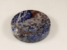 PRL) POSACENERE PORTACENERE MARMO PIETRA PREZIOSA SODALITE CENDRIER ASH-TRAY