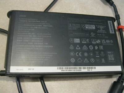 BROKEN READ DESC. Original Lenovo 230W 20V AC Adapter ADL230SDC3A SA10R16888 