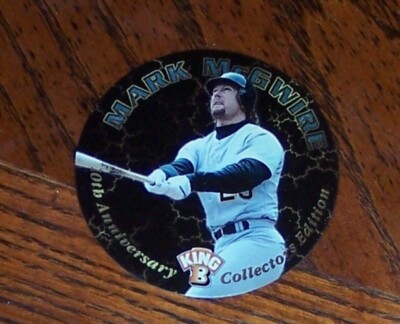 1997 King-B Collector's Edition Discs Food Issue Mark McGwire #6