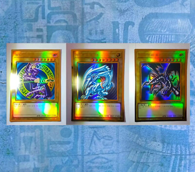 Yugioh XXL Blue Eyes White Dragon Dark Magician Red Eyes B. Dragon LGB1-KRGE Set