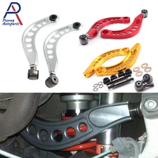 2Pcs Adjustable Rear Upper Camber Kit For 2006-2011 Honda Civic Lx Ex Dx Si