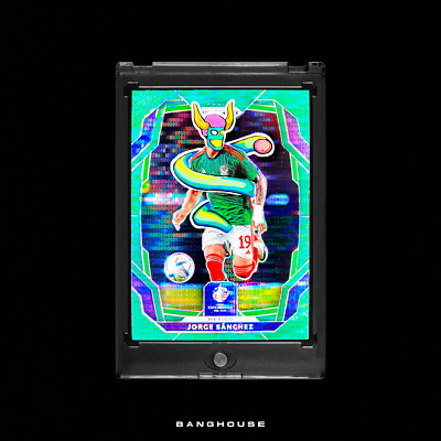 1/1 JORGE SANCHEZ   GREEN PULSAR PRIZM #/5 SSP   NEW PENINI: ONE OF ONE ART
