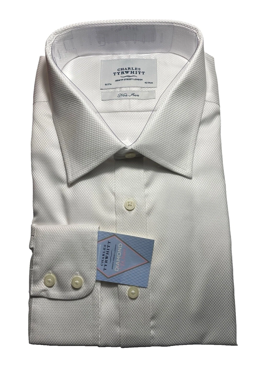 Charles Tyrwhitt Solid Dress Shirts for Men