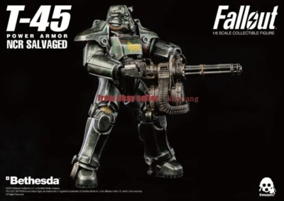 Threezero Fallout 1/6 Scale T-45 Power Armor NCR Salvaged Action
