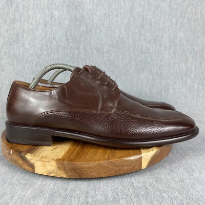 Mezlan Made In Spain Hudson II Shoes Mens Size 10 Brown Dress Derby Split Toe