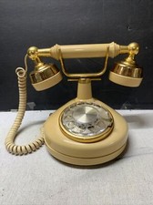 Western Electric French Princess Rotary Telephone - Phone - Vintage Beige       