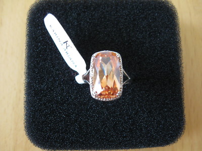 KARINA ARIANA Ring 925er Silber 3,6g mit Schmucksteinen Durchmesser 17mm NEU