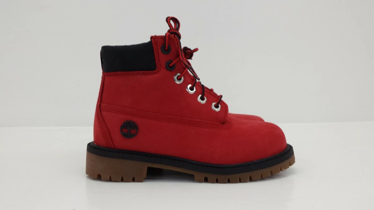 Haiku omdraaien Gezond eten TIMBERLAND x NBA CHICAGO BULLS YOUTH 6&#034; PREM BOOT TB0A2952 RED BRAND  NEW IN BOX | eBay