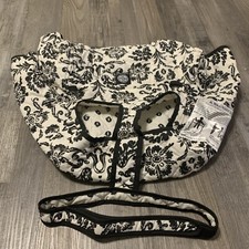 Balboa Baby Shopping Cart Cover Black  White Leaf