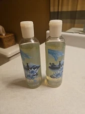 2 The Body Shop FIGAN WATER LOTUS shower Gel  8.4oz New 