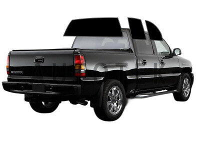 PreCut All Sides Window Film Any Tint Shade For GMC Sierra 1500 Crew Cab 1999-06